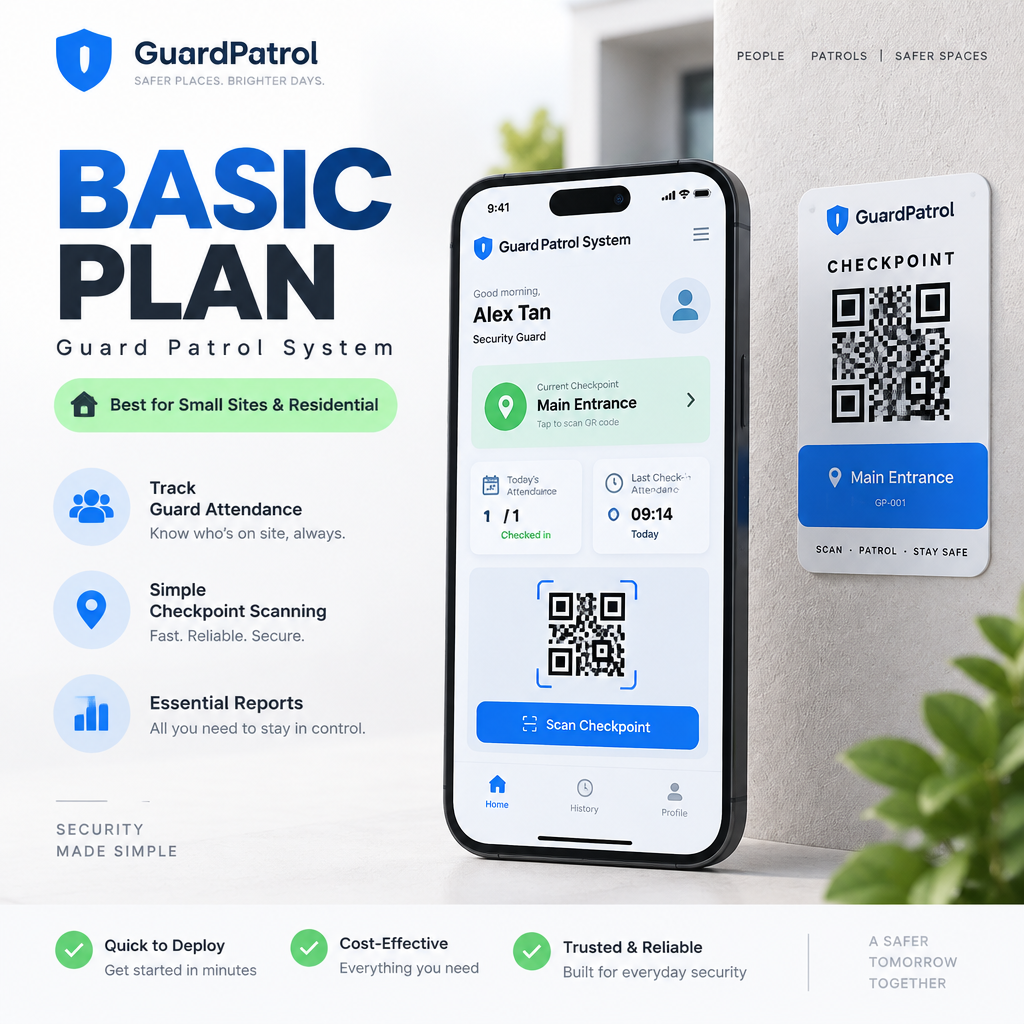 guard-patrol-basic-plan — Guard Patrol guard tour system